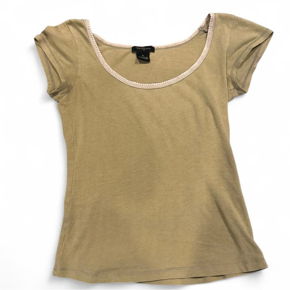 green twenty one tight top